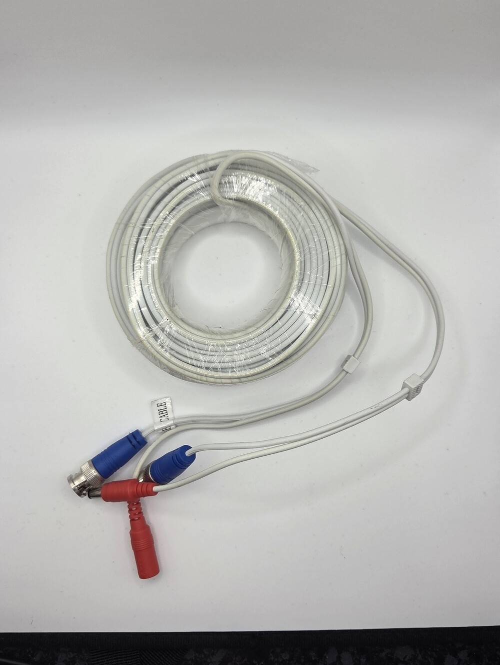 NEW Sealed Swann Security Camera White Siamese BNC Power Cable Cord 60ft